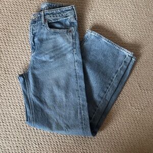 Old Navy Sky-Hi Wide Leg Blue Jeans
